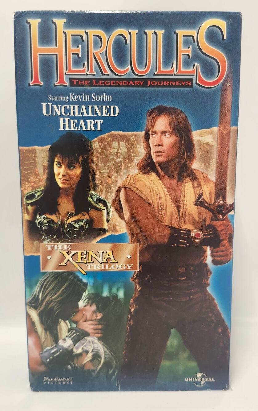 Hercules Legendary Journeys Unchained Heart Xena Trilogy Vol 3 VHS 1998